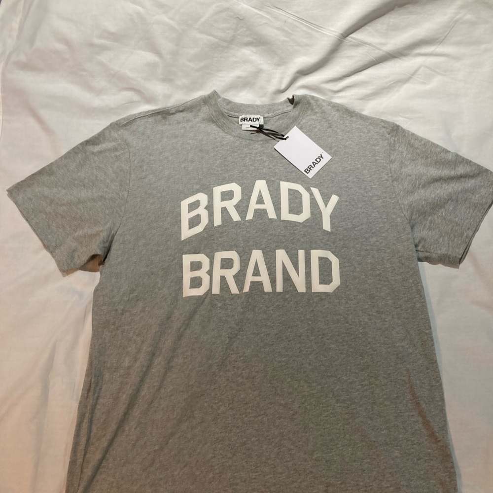 Men’s Tom Brady, Brady Brand T-shirt! Size large, NWT! $50.00!